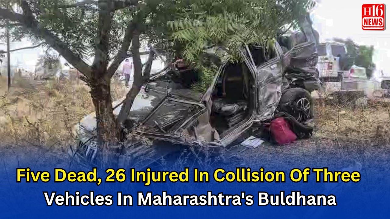 Five Dead, 26 Injured In Collision Of Three Vehicles In Maharashtra's Buldhana